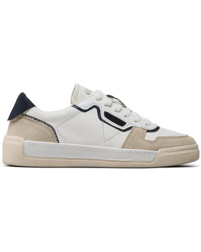 Guess Sneakers Strave Vintage Fm5Stv Lea12 Weiß