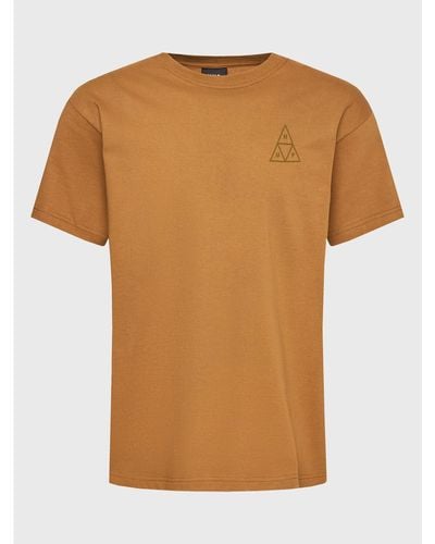 Huf T-Shirt Set Ts01953 Regular Fit - Braun