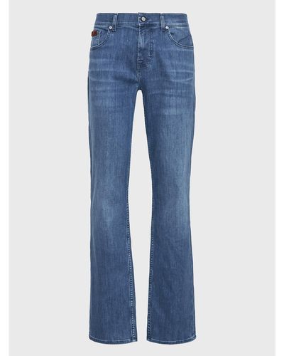7 For All Mankind Jeans Standard Jsmnb800Em Standard Fit - Blau