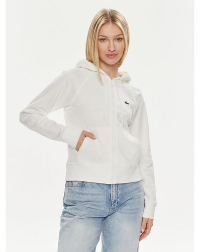 Lacoste Sweatshirt Sf9213 Weiß Regular Fit