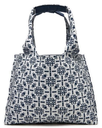 Monnari Handtasche Bag0010-M00 Weiß - Blau