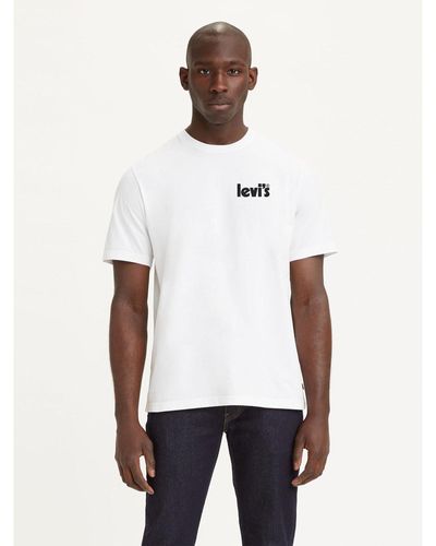 Levi's Levi' T-Shirt 16143-0727 Weiß Relaxed Fit