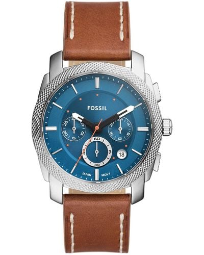 Fossil Uhr Machine Fs6059 - Blau
