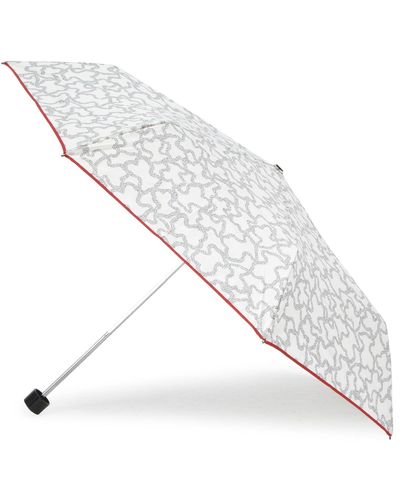 Tous Regenschirm Paraguas Pleagble Kaos Icon 2001538301 - Weiß