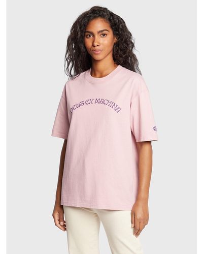 Deus Ex Machina T-Shirt Mandala Dlf221542D Oversize - Pink
