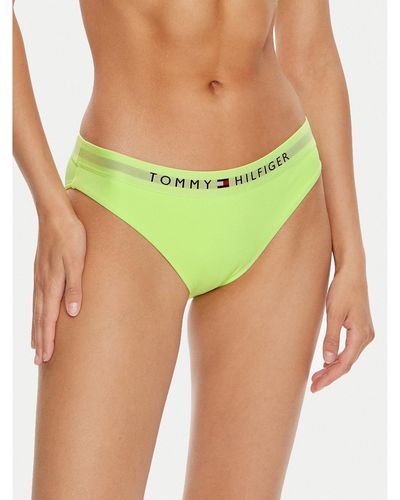 Tommy Hilfiger Bikini-Unterteil Uw0Uw04120 Grün