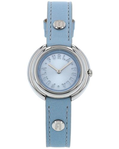 Furla Uhr Icon Shape Ww00033-Bx1315-Ar300-1-003-20-Cn-W - Blau