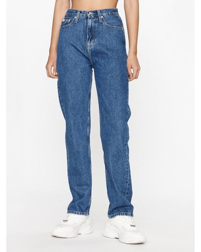 Calvin Klein Jeans J20J221796 Straight Fit - Blau