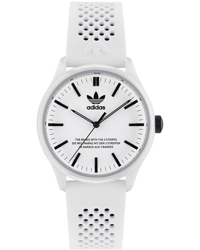 adidas Originals Uhr Code One Ceramic Watch Aosy23030 Weiß - Mettallic