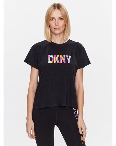 DKNY T-Shirt Dp3T9363 Classic Fit - Schwarz