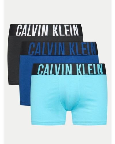 Calvin Klein 3Er-Set Boxershorts 000Nb3608A - Blau