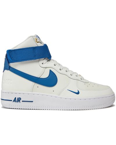 Nike Sneakers Air Force 1 High Original Dq7584 100 Weiß - Blau