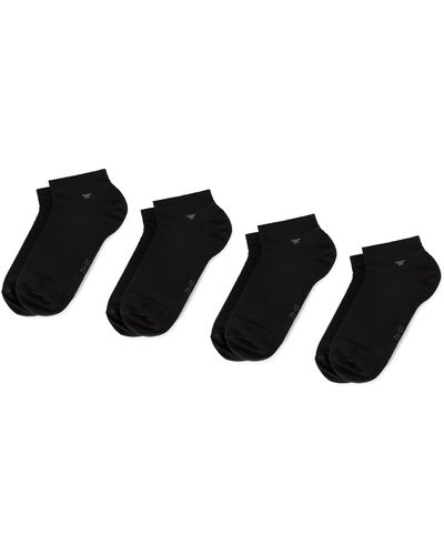 Tom Tailor 4Er-Set Niedrige -Socken 9415 - Schwarz