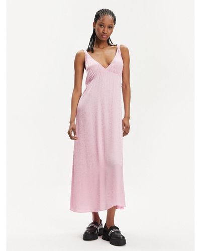 HUGO Kleid Für Den Alltag Kelari-1 50510935 Relaxed Fit - Pink