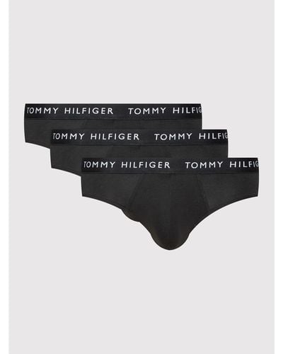 Tommy Hilfiger 3Er-Set Slips Um0Um02206 - Schwarz