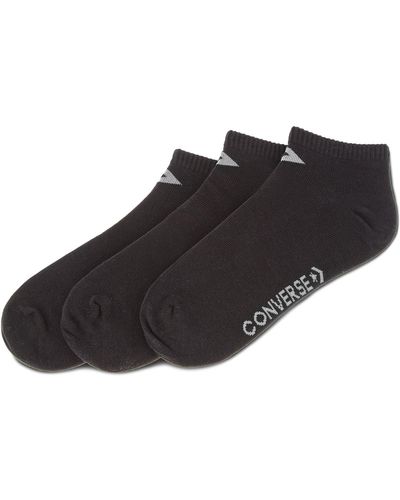 Converse 3Er-Set Niedrige -Socken E747B-3020 - Schwarz