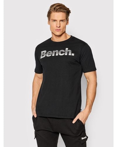 Bench T-Shirt Leandro 118985 Regular Fit - Schwarz
