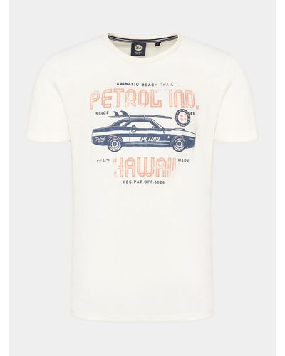 Petrol Industries T-Shirt M-1040-Tsr604 Regular Fit - Weiß