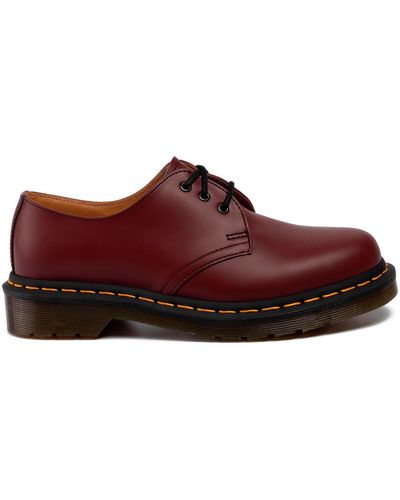 Dr. Martens Schnürstiefel 1461 11838600 cheery red/smooth - Rot