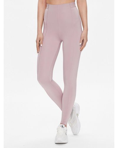 Calvin Klein Leggings 00Gws3L603 Slim Fit - Pink