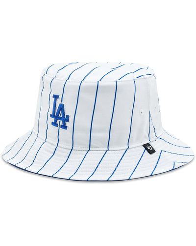 '47 Hut Mlb Los Angeles Dodgers Pinstriped '47 Bucket B-Pinsd12Ptf-Ry - Blau