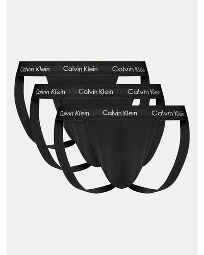 Calvin Klein 3Er-Set Jockstraps 000Nb2623A - Schwarz