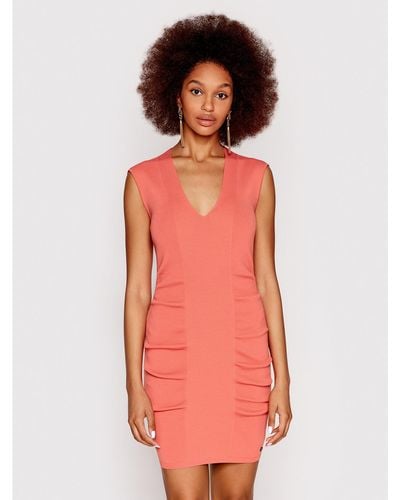 Ted Baker Kleid Für Den Alltag Novari 259950 Slim Fit - Orange