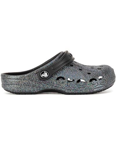 Crocs™ Pantoletten Baya Glitter Clog 207015-0C4 - Schwarz