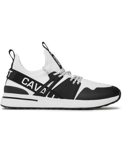 Just Cavalli Sneakers 74Qb3Sd3 Weiß - Schwarz