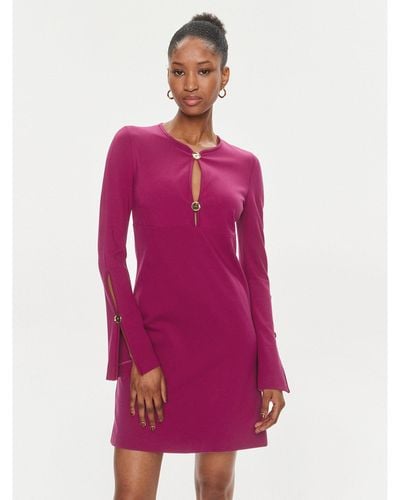 Pinko Kleid Für Den Alltag Aquarios Abito . 101825 A15M Regular Fit - Pink