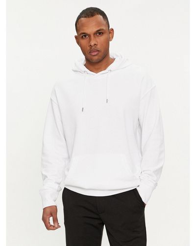 Solid Sweatshirt 21107847 Weiß Regular Fit