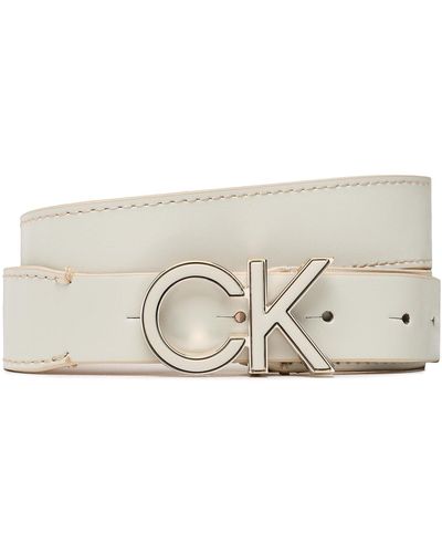 Calvin Klein Damengürtel Re-Lock Saff Ck 3Cm Belt K60K609980 - Mettallic