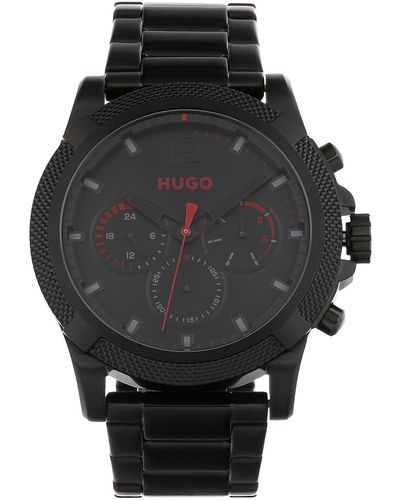 HUGO Uhr Impress 1530296 - Schwarz