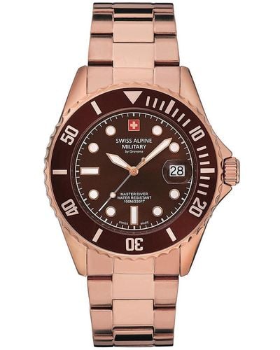 Swiss Alpine Military Uhr 7053.1166 - Pink