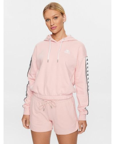 Kappa Sweatshirt 313024 Regular Fit - Pink
