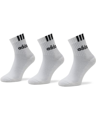 adidas 3Er-Set Hohe -Socken Ht3437 Weiß