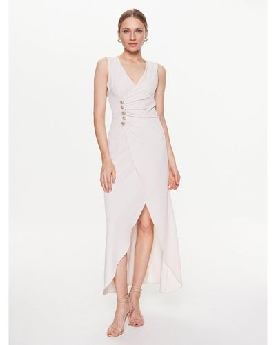 ViCOLO Abendkleid Te0027 Regular Fit - Weiß