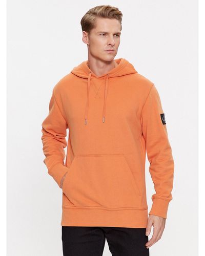 Calvin Klein Sweatshirt J30J323430 Regular Fit - Orange