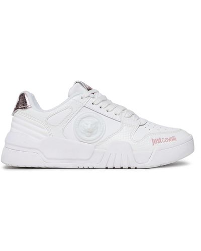 Just Cavalli Sneakers 74Rb3Sa1 Weiß