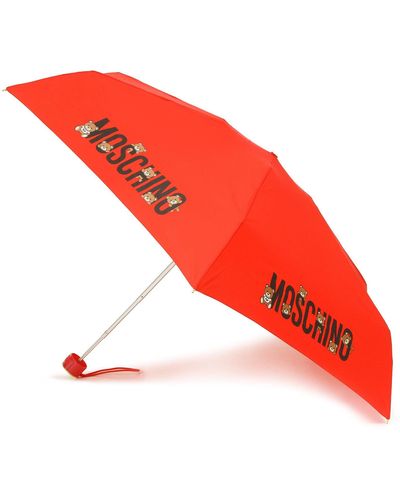 Moschino Regenschirm Supermini C 8432 - Rot