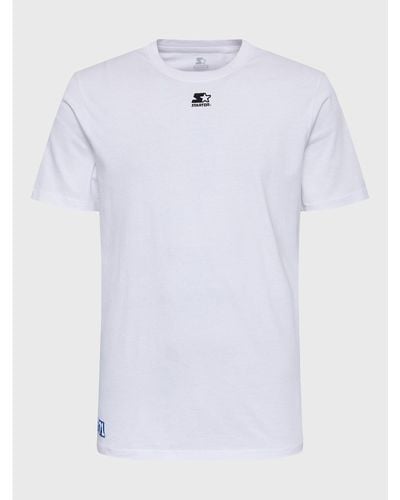 Starter T-Shirt Smn-316-122 Weiß Regular Fit
