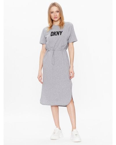 DKNY Kleid Für Den Alltag P1Bd7Egq Regular Fit - Lila