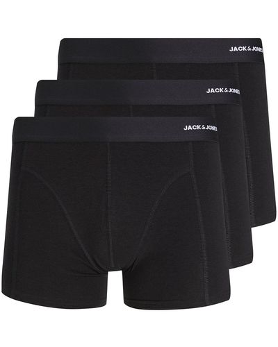 Jack & Jones 3Er-Set Boxershorts Basic 12198852 - Schwarz