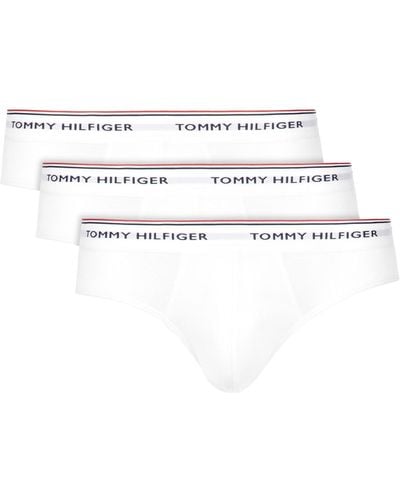 Tommy Hilfiger 3Er-Set Slips 3P Brief 1U87903766 Weiß