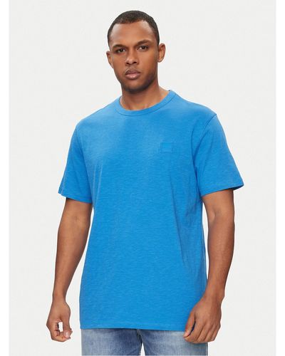 BOSS T-Shirt Tegood 50478771 Regular Fit - Blau