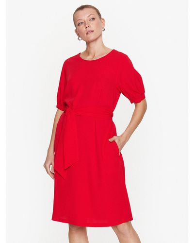 Seidensticker Kleid Für Den Alltag 60.134576 Regular Fit - Rot