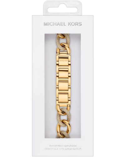 Michael Kors Ersatzarmband Für Apple Watch Mks8059E - Weiß