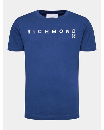 Richmond X T-Shirt Uma23082Ts Regular Fit - Blau