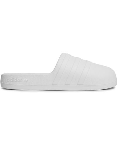 adidas Pantoletten Adifom Adilette Slides Hq8748 Weiß