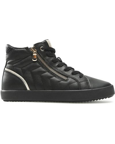 Geox Sneakers D Blomiee E D266He 0Bcar C9999 - Schwarz